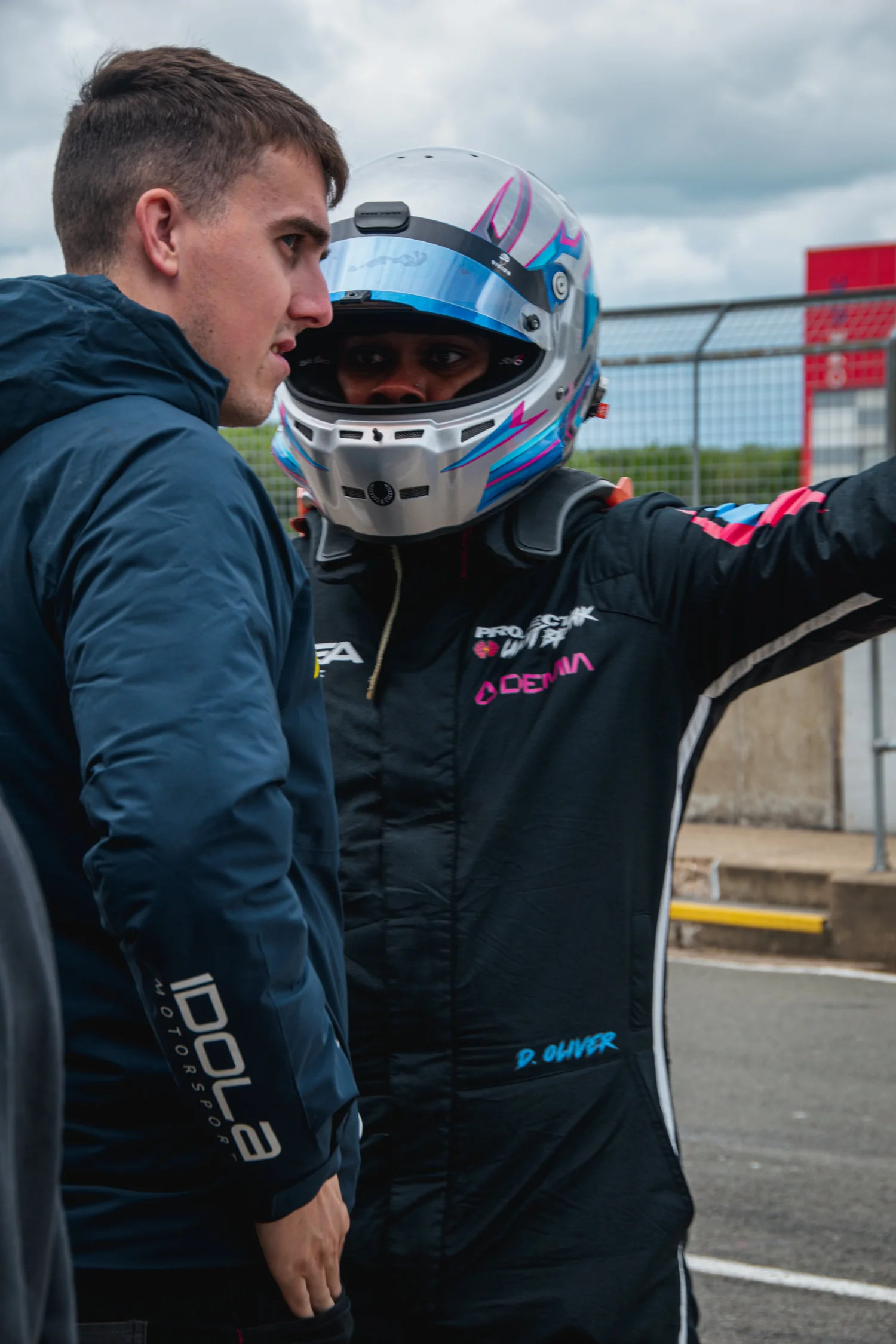 Cover photo — Silverstone GP — Praga Cup