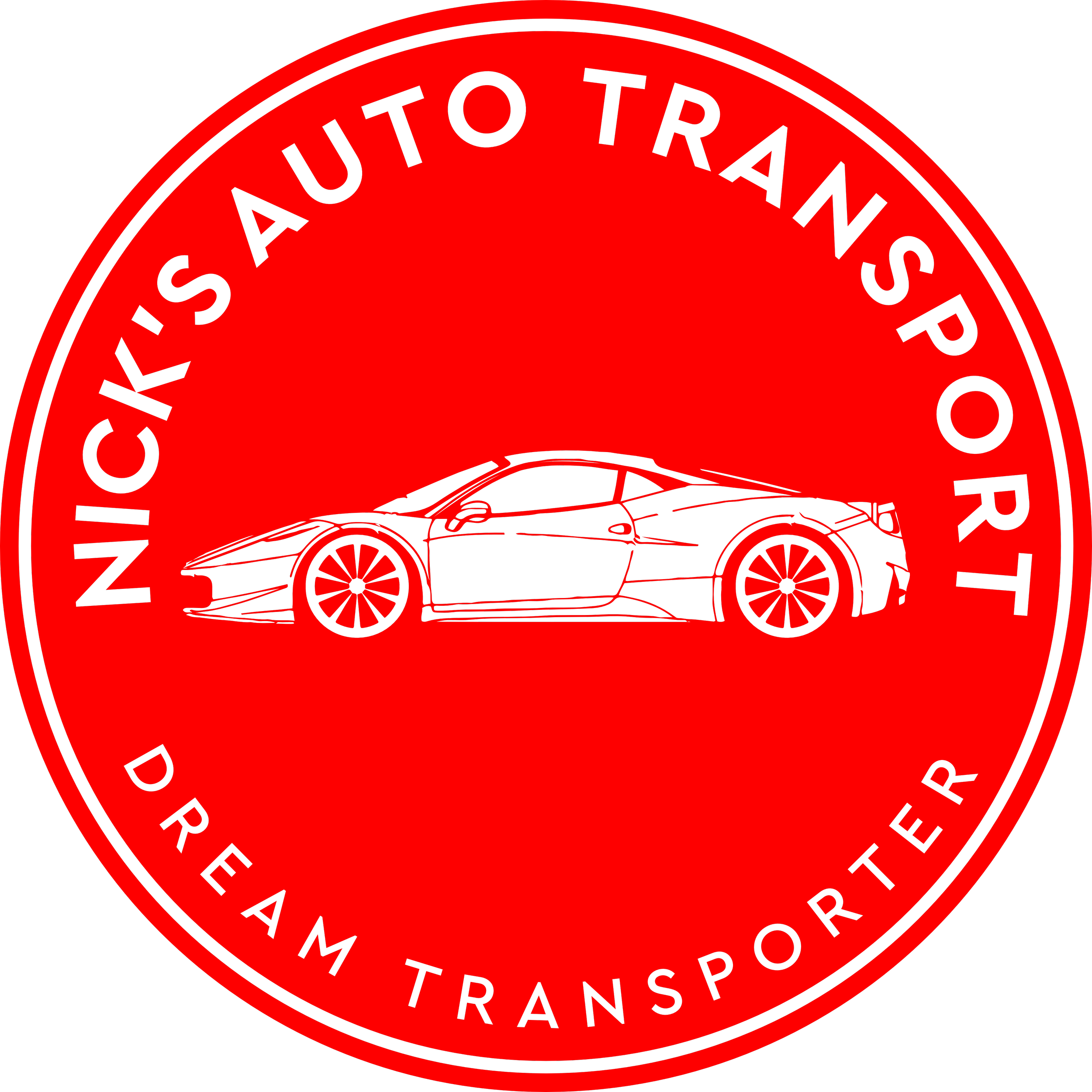 Nick's Auto Transport logo